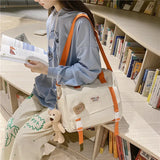 Waterproof Canvas Mini Backpack for Women Travel
