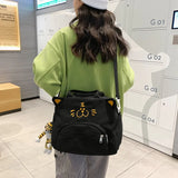 Waterproof Canvas Small Mini Backpack For Women Travel Backpack