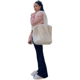 Furry Handbag Japanese Harajuku Y2k Tote Bag Women