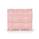 Small Leather Ladies Wallet Short Purse Porte Feuille Femme Wallet