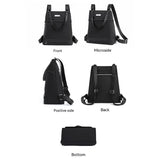 Women Backpack High PU Leather Storage Backpacks Large Capacity