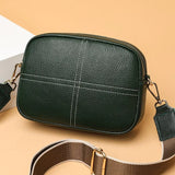 Women Leather Crossbody Bag Waterproof Large Capacity Messenger Bag