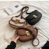Casual Women Shoulder Bag Saddle Messenger Bags Sac Main Femme