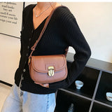 Casual Women Shoulder Bag Saddle Messenger Bags Sac Main Femme