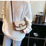 Casual Women Shoulder Bag Saddle Messenger Bags Sac Main Femme