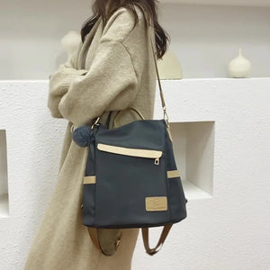 Women's Oxford Backpack Large Capacity Shoulder Bag