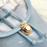 Transparent Backpack Crystal Bag Outdoor PVC Travel Jelly Small Backpack