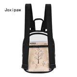 Women's Transparent PVC Backpack Waterproof Outdoor School Bag