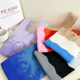 Female Shoulder Knitted Handbag Spring Summer Leisure