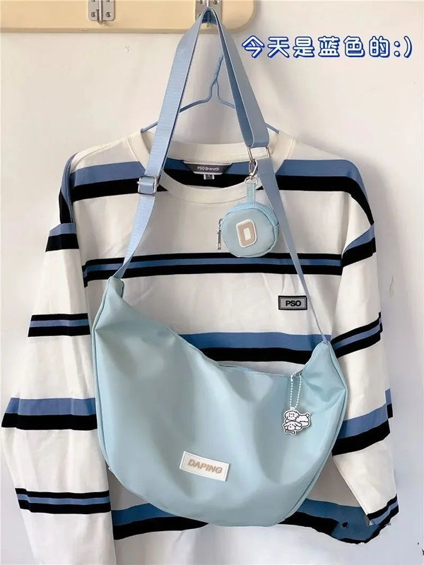 Versatile Dumpling Bag Waterproof Crossbody Bag Women Ins Style