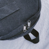 Canvas Travel Backpack Women High Capacity Zipper School Bag