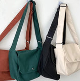 Vintage Canvas Shoulder Bag