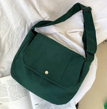 Vintage Canvas Shoulder Bag