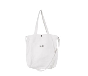 Vintage Denim Canvas Shoulder Bag for Students