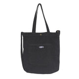 Vintage Denim Canvas Shoulder Bag for Students