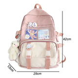 Waterproof Women Backpacks Teenager Girl BookBags Laptop Rucksack