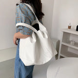Large-Capacity One-Shoulder Bucket Bag High-Quality Big Bag Female