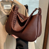 Large Capacity PU Leather Shoulder Bags for Women Crossbody Texture Female Tote