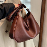 Large Capacity PU Leather Shoulder Bags for Women Crossbody Texture Female Tote