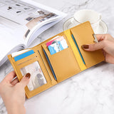 Small Clasp Letter Solid Purse Multi-card Anti-demagnetization