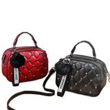 Embroidery Line Shoulder Diagonal Casual Ladies Small Square Bag