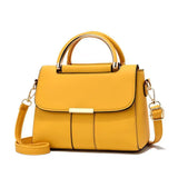 Women Handbag Small Square Bag Stitching Shoulder Bag
