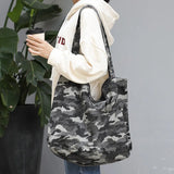 Navy Canvas Women's Bag Handbag Shoulder Bag