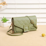 Soft Leather Single Shoulder Bag Female Multi-functional Zipper Diagonal Wallet