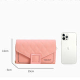 Soft Leather Single Shoulder Bag Female Multi-functional Zipper Diagonal Wallet
