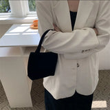 Velvet Handbag Small Square Bag for Women