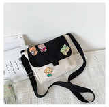 Girl Fresh Student Messenger Small Square Bag