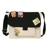 Girl Fresh Student Messenger Small Square Bag