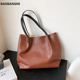 Summer Lazy Tote Bag Large-capacity One-shoulder Handbag