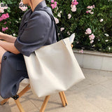 Summer Lazy Tote Bag Large-capacity One-shoulder Handbag