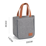 Portable Insulation Bag Aluminum Foil Lunch Bag Fresh-keeping Picnic Sac A Dos