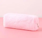 Small Fresh Girl Fluffy Square Octagonal Pen Bag