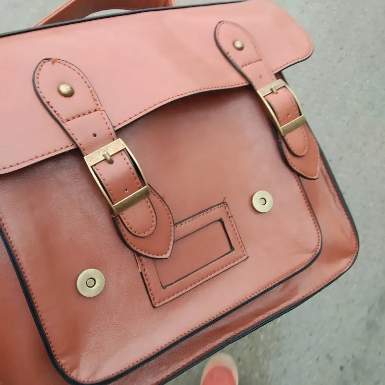Vintage Women Backpacks Preppy Style Student Backpack Multi-functional Female Sh