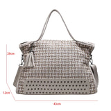 Large Capacity Women Handbag Shoulder Crossbody Tote Messenger Bag