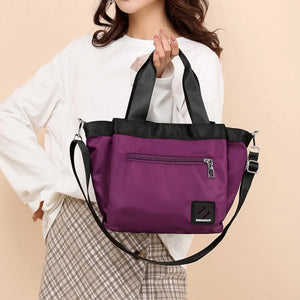 Women's Casual Shoulder Bag Waterproof Nylon Messenger Bags