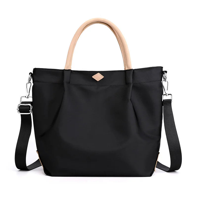 Waterproof Nylon Shoulder Bag for Women Large Capacity Messenger Tote Bolsas