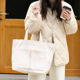 Casual Canvas Tote Bag for Women
