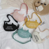Kids' Embroidered Shoulder Bag Spring Waist Crossbody Bag