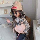 Kids' Embroidered Shoulder Bag Spring Waist Crossbody Bag