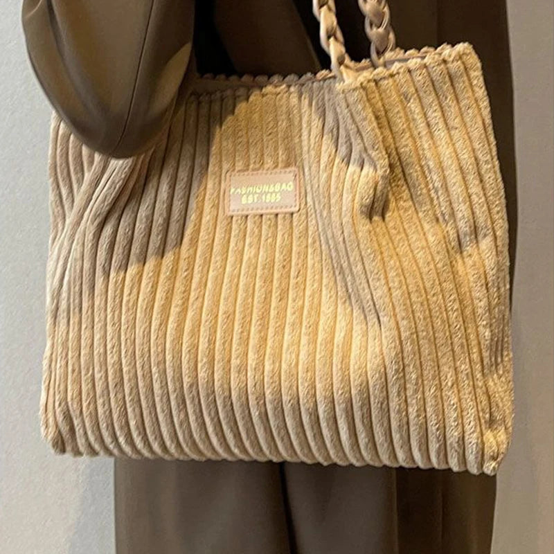 Large Capacity Commuter Bag Women's Tote Shoulder Handbag