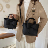 Bow Knot Portable Women's Bag Small Cross Body Bag
