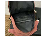 Nylon Women Backpacks Large Capacity College Backpack Female Travel Bag Red