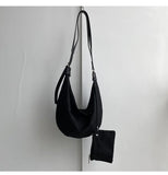Canvas Shoulder Bag Messenger Bag Daily Commuter Bag