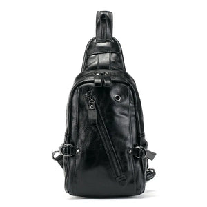 Men's Chest Bag Travel Shoulder Backpack Cycling Straddle Bag