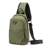 Retro Waterproof Men's Chest Bag
