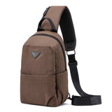 Retro Waterproof Men's Chest Bag